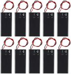 10Pcs 9V Battery Holder, 9 Volt Bat