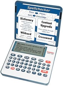 Franklin MDE-1200 Electronic Dictionary and Thesaurus – English Dictionary, Synonyms, Spell Checker, Word Games, Grammar Tools, Digital Dictionary, Portable Device with LCD Screen