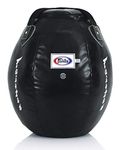 Fairtex UNFILLED Uppercut Heavy Bag for Muay Thai, Boxing, Kickboxing, MMA (HB11 - Black)