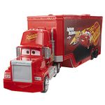 Mattel Disney and Pixar Cars Transforming Mack Playset, 2-in-1 Toy Truck & Tune-Up Station with Launcher, Lift & More, Movie-Inspired Graphics, Gift for Kids Ages 4 Years Old & Up, HDC75