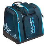 KULKEA Powder Trekker Ski Boot Bag - Orchid/Steel Blue (Blue Run)