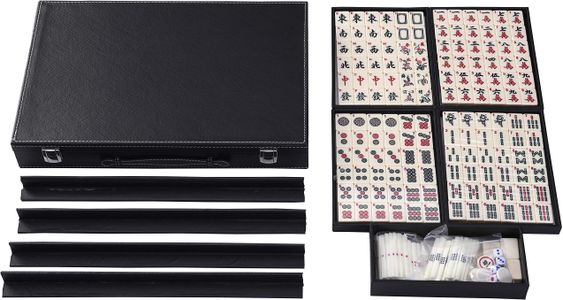 Jaques of London Mahjong Set – Classic Tile Game with Case