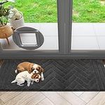 Tindbea Dog Mat for Muddy Paws,Abso