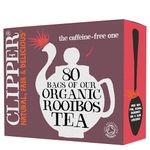 Clipper Organic Redbush Tea Bags | 80 Pure Caffeine Free Rooibos Tea Bags for Home or Office | Eco-Conscious Herbal Tea Bags | Natural, Unbleached, Compostable, Plant-Based & Biodegradable Teabags