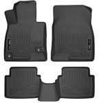 Husky Liners Front & 2nd Seat Floor Liners Fits 14-18 Mazda 3 Hatchback/Sedan.