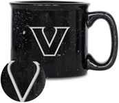 Rico Industries NCAA Vanderbilt Commodores Speckle 12oz Laser Engraved Campfire Mug