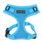 Puppia RiteFit Harness with Adjustable Neck, Large, Sky Blue