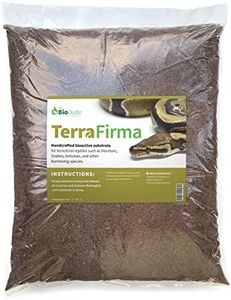 The Bio Dude Terra Firma Reptile Substrate 36 quarts for terrariums and vivariums. Bioactive Habitat Substrate for Ball Pythons, kingsnakes, milksnakes, arachnids and Lizards