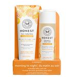 The Honest Company 2-in-1 Cleansing Shampoo + Body Wash and Face + Body Lotion Bundle | Gentle for Baby | Naturally Derived | Citrus Vanilla Refresh, 18.5 fl oz