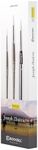 Joseph Zbukvic Set No. 1 Escoda Perla Series Artist Watercolor Brush Set, Synthetic White Toray
