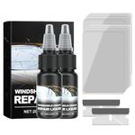 Windshield Crack Repair Kit, 2024 New Windshield Repair Kit, Quick Repair Scratch Windscreen Repair Kit, Glass Repair Fluid for Fix Auto Windscreen Glass Cracks Scratch Bulls Eye (2)