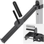 Kipika Belt Squat Lever Arm Attachment for 3" x 3" Square Tube Power Cages with 1" or 5/8" Hole - Landmine Attachment for Strength Training - Compatible with 1" and 2" Weight Plates