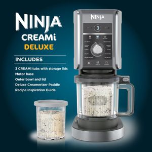 Ninja CREAMi Deluxe Ice Cream Maker – Frozen Dessert Machine