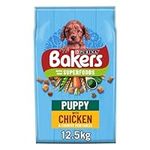 Bakers Puppy Dry Dog Food Chicken & Veg 12.5kg