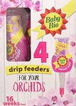 Baby Bio Pack x4 RTU 40ml Liquid Drip Feeders Orchid Plant Food