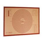 Uwillion Silicone Pastry Mat 36 x 24 Inch Extra Large Baking Mat with Measurement Dough Rolling Mat Fondant Mat, Counter Mat, Pie Crust Mat