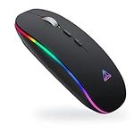 Uineer LED Bluetooth Mouse, Recharg
