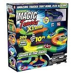 Ontel Magic Tracks Xtreme - Race Car & 10' of Flexible, Bendable Glow in The Dark Racetrack - As Seen on TV