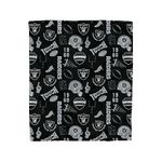 Las Vegas Raiders 50'' x 60'' Collage Icons Polar Fleece Blanket