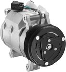 BDFHYK Air Conditioning A/C Compressor 158313 compatible with Buick Enclave V6 2008-2012 3.6L, compatible with Chevy Traverse 2009 2010 2011 2012 V6 3.6L