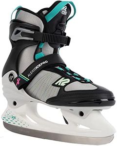 K2 Alexis Ice Pro White Grey Teal Womens Ice Skates - White/Gray/Teal / 8.0