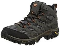 Merrell Men's Moab 2 Mid GTX Waterproof Walking Shoe, Beluga, 9