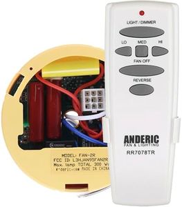 Anderic Replacement for FAN2R/UC7078T Kit for Ceiling Fans
