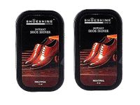 SHOESHINE Shoe Shiner (Pack of 2) Neutral/All color shoe shine sponge Instant Formal Shoe Shiner Natural