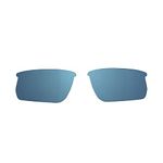 Magpul Helix Sunglasses Tactical Ballistic Eyewear Shooting Glasses for Men and Women, Black Frame, Replacement Lenses, Polarized Bronze Lens with Blue Mirror