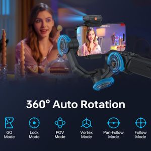 ZHIYUN Smooth-5S AI Pro 3-Axis Smartphone Gimbal Stabilizer with Tripod
