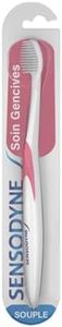 Sensodyne Brosse à dents Soin Gencives, Souple, Pour Les Dents Sensibles Sans Endommager Les Gencives, Couleur Aléatoire