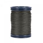 uxcell 0.6mm Polyester Sewing Thread 82 Yards Extra Strong Upholstery Thread Lightly Wax String for Manual and Machine Sews Deep Grey