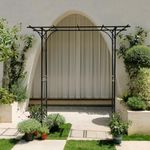 Jardineer Square Metal Garden Arch Trellis, 82W x 85H x 16D inches, Thickened Rustproof Garden Arch, Ideal for Climbing & Fruit-Bearing Plants, Durable & Easy to Assemble