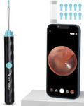 Dr Vaku® Earocam Earwax Removal Tool Kit with HD Camera Wifi Connection & 6 LED Lights Endoscope Tool Ear Cleaner for iOS & Android + 10 Silicone Tips Free