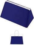 Purse Pillow Inserts for Birkin 35 Bag, KINGS IN BAG Purse Organizer Insert Pillow Compatible with Hermes Birkin Bag, Lightweight Memory Foam Pillow with Soft Satin, Daily Storage(Blue Electric, BK35)