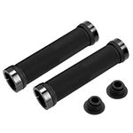 VGEBY1 Bicycle Hand Grips Cover, Bike Handlebar Cushion Cycling Grips Accessory(Black)