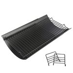 Uniflasy 23.62" to 35.43" Adjustable Ash Pan/Drip Pan fit Char-griller 5050 5072 5650 1224 1324 2121 2222 2123 E1224 Charcoal Grills,Oklahoma Joe’s Charcoal Grills,Royal Gourmet Charcoal Grill CC1830F