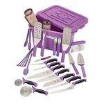 Mercer Culinary Allergen Safety Kit, Stainless Steel, Purple, 48.3 x 36.2 x 29 cm