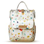 StarAndDaisy Baby Diaper Bag for Mothers/Mom Travel Maternity Backpack with Insulated Milk Bottle Pocket, Multi Compartments, Waterproof, Travel Friendly, Lightweight