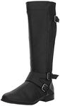 LifeStride Women's Fallon Tall Shaft Boot Knee High, Black, 4.5 UK