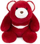 Gund Snuffles 40th Anniversary Kids Soft Toy Teddy Bear, Red, 33 cm