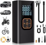 QKMPOM 180PSI Tire Inflator Portabl