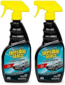 Invisible Glass 92163-2PK Premium Glass and Window Cleaner for Auto and Home Cleans Glass, Windows, Windshields, Navigation Screens, and More, Streak-Free, Ammonia-Free, Tint-Safe, 16 Fl Oz, Pack of 2