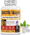 Doctor Taller Kids by NuBest - Support Healthy Growth of Kids with Multivitamins and Multiminerals - for Kids Ages 2 to 9 - Grape Flavor - 60 Vegan Chewable Tablets | 1 Month Supply