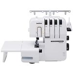 Brother ST4031HD Serger, Strong & Tough Serger, 1,300 Stitches Per Minute, Durable Metal Frame Overlock Machine, Large Extension Table, 3 Included Accessory Feet, White, 12.99 x 14.37 x 17.01 in.