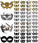 FEQO 48 Pieces Masquerade Masks Ven