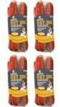 16 Pack Bundle Rosewood Chicken & Pork Dog Sausages (4 x 4 Pack) - High Meat Content, Gluten/Grain Free, Perfect as Dog Training Treats + Koala Pets Dog Poo Bags