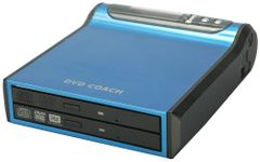 EZ Dupe 1 Copy Portable DVD/CD Duplicator, EZD880, Blue