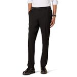 Amazon Essentials Men's Standard Slim-Fit Wrinkle-Resistant Stretch Dress Pant, Black, 34W x 32L