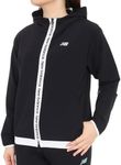 New Balance Golf 012-3220502 Women's Soft Shell Hoodie (4-Way Stretch Setup) / Golf, 010_black, L